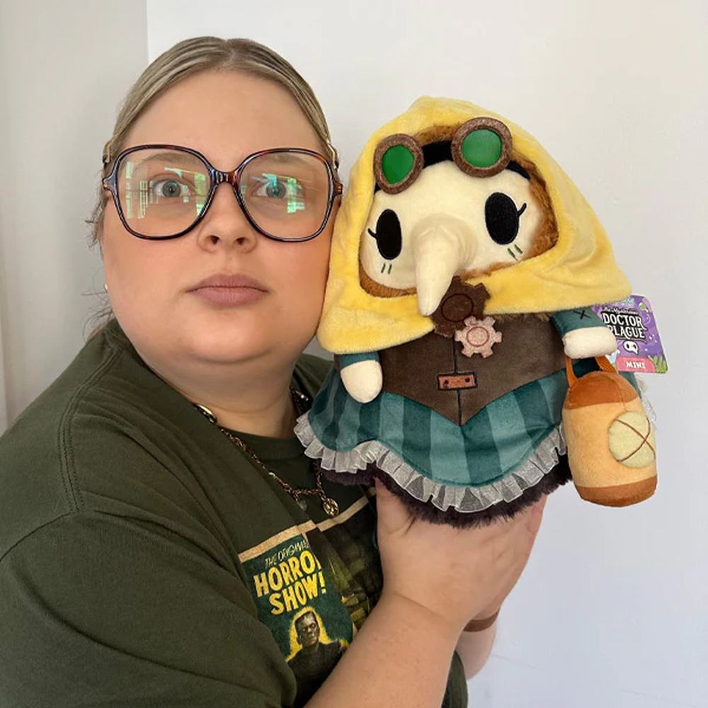 Squishable - Mini Steampunk Plague Nurse Plush toy - Multicolours/White